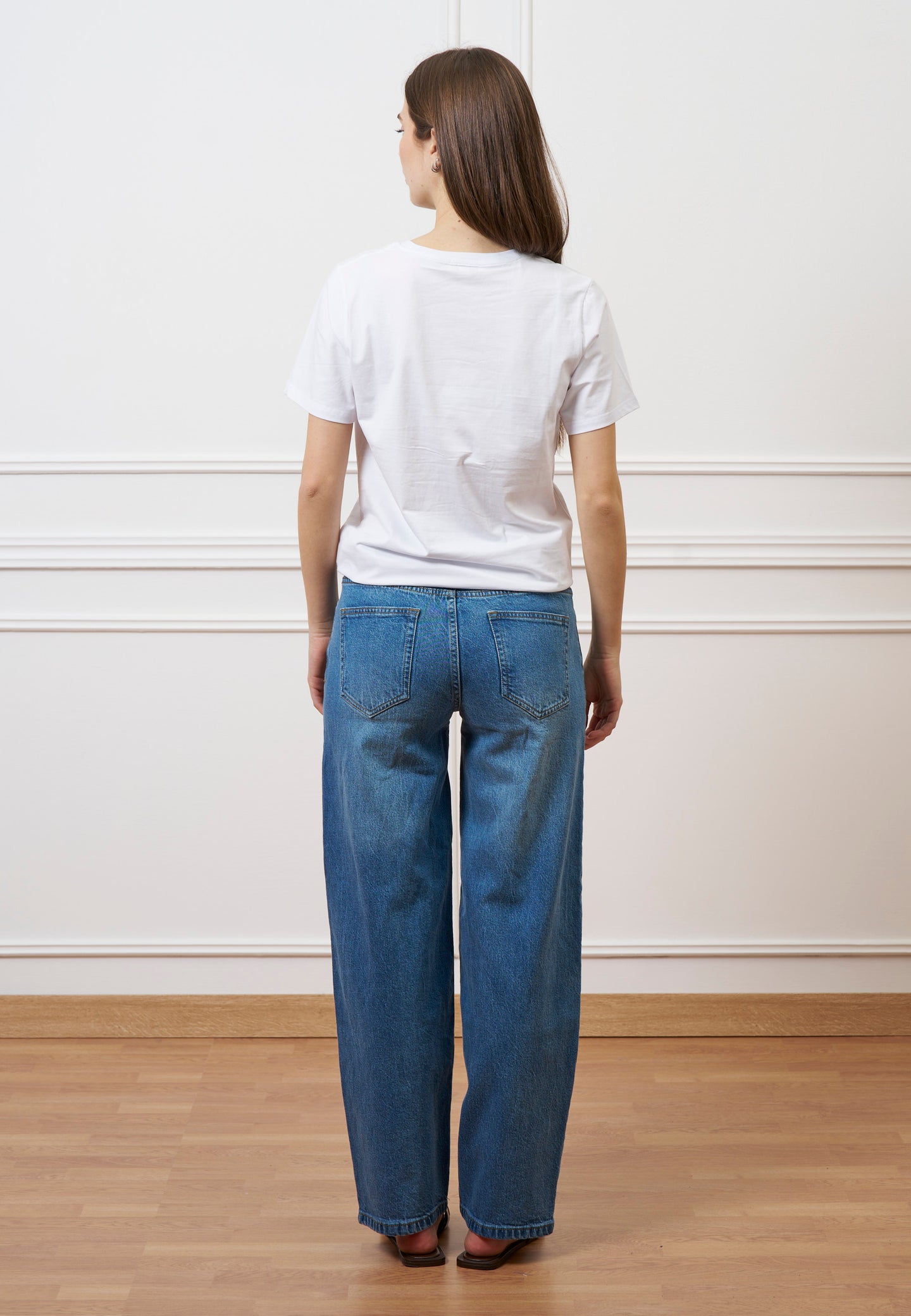 T-shirt con orsetto peluche - BIANCO