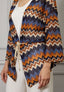 Giacca kimono fantasia