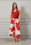 Pantalone gonna stampa floreale