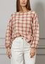 Blusa a quadri