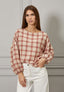 Blusa a quadri