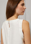 Blusa crop smanicata