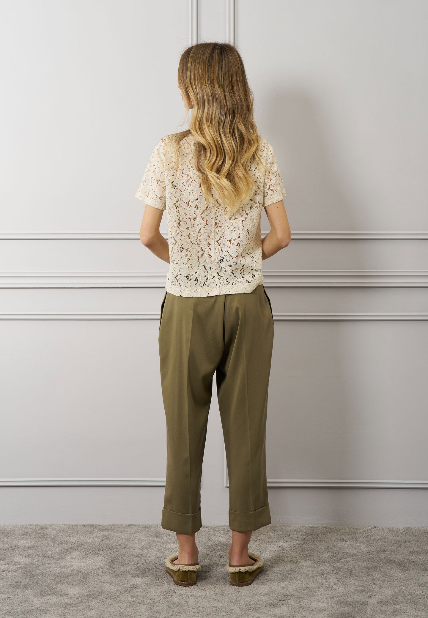 Blusa in pizzo