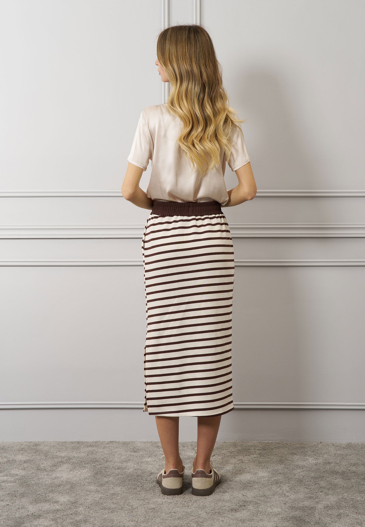 Blusa raso girocollo
