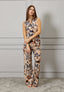 Blusa smanicata incrociata