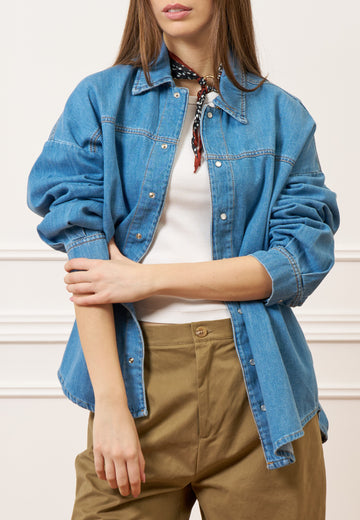 Camicia over in jeans - JEANS