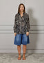 Camicia in mussola stampata