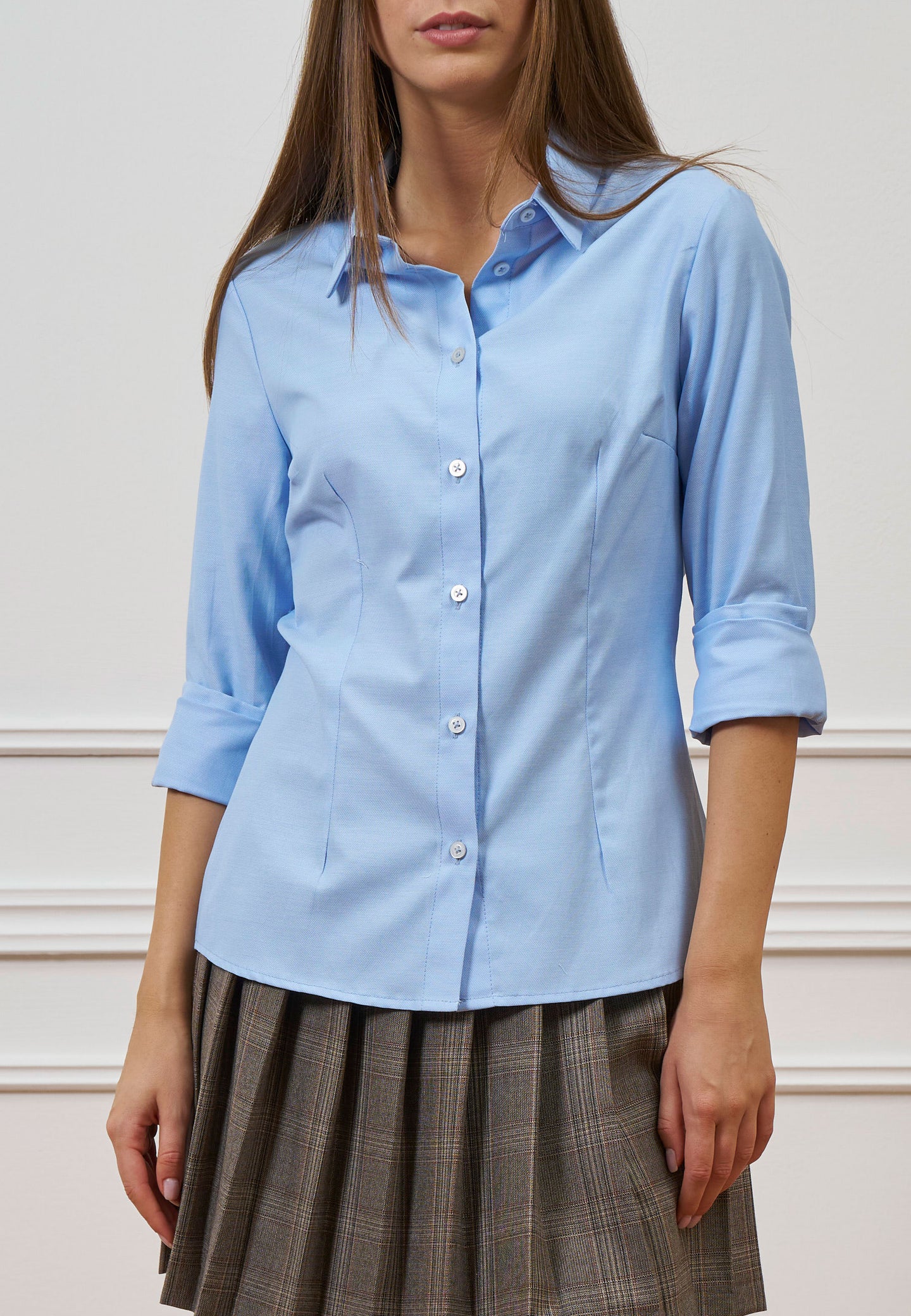 Camicia oxford sfiancata