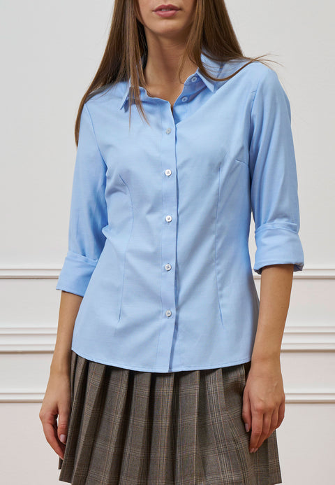 Camicia oxford sfiancata