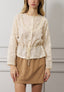 Camicia paillettes con coulisse