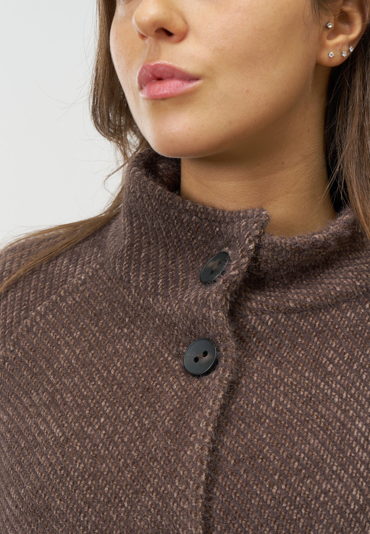 Cappotto corto monopetto