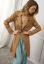 Cappotto leggero effetto dainetto