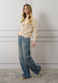 Cardigan corto traforato