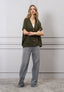 Cardigan over in maglia