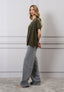 Cardigan over in maglia