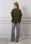 Cardigan over in maglia