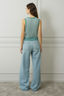 Cardigan in maglia scollo a v