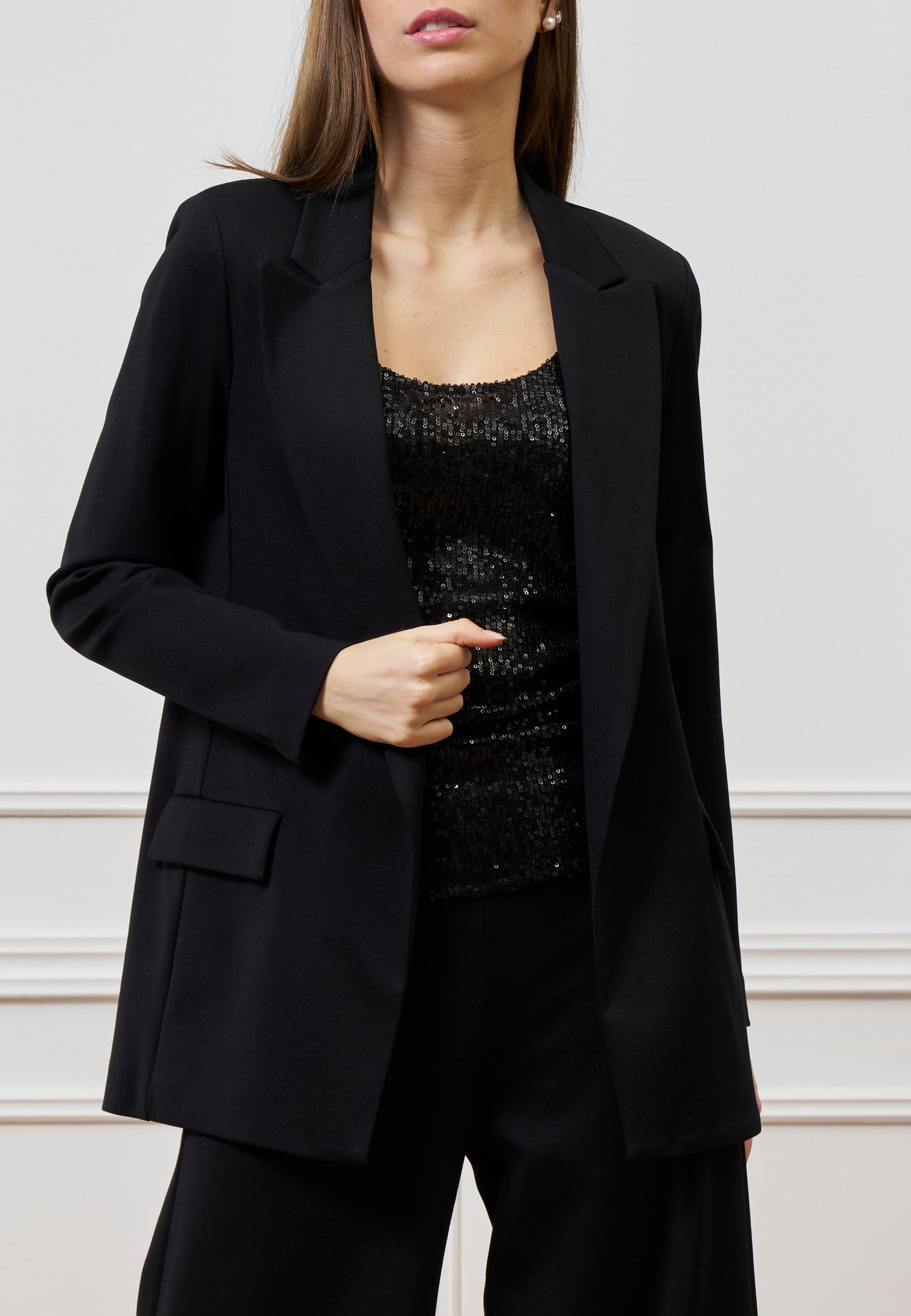 Giacca aperta punto milano