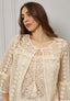 Giacca in pizzo macramè