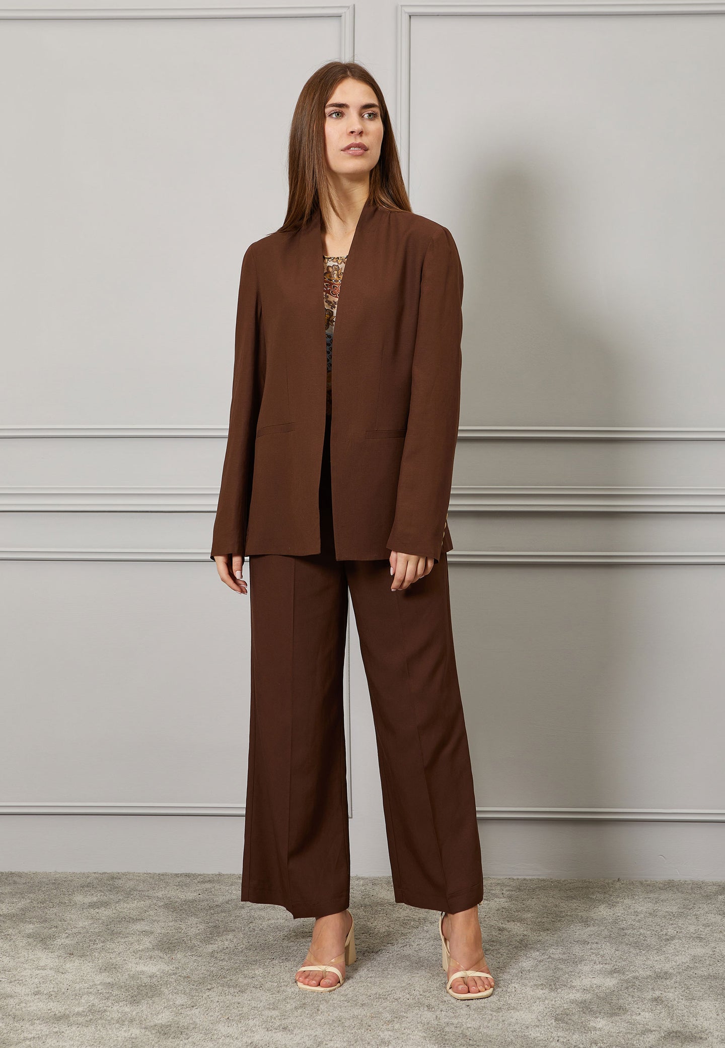 Pantalone gamba ampia