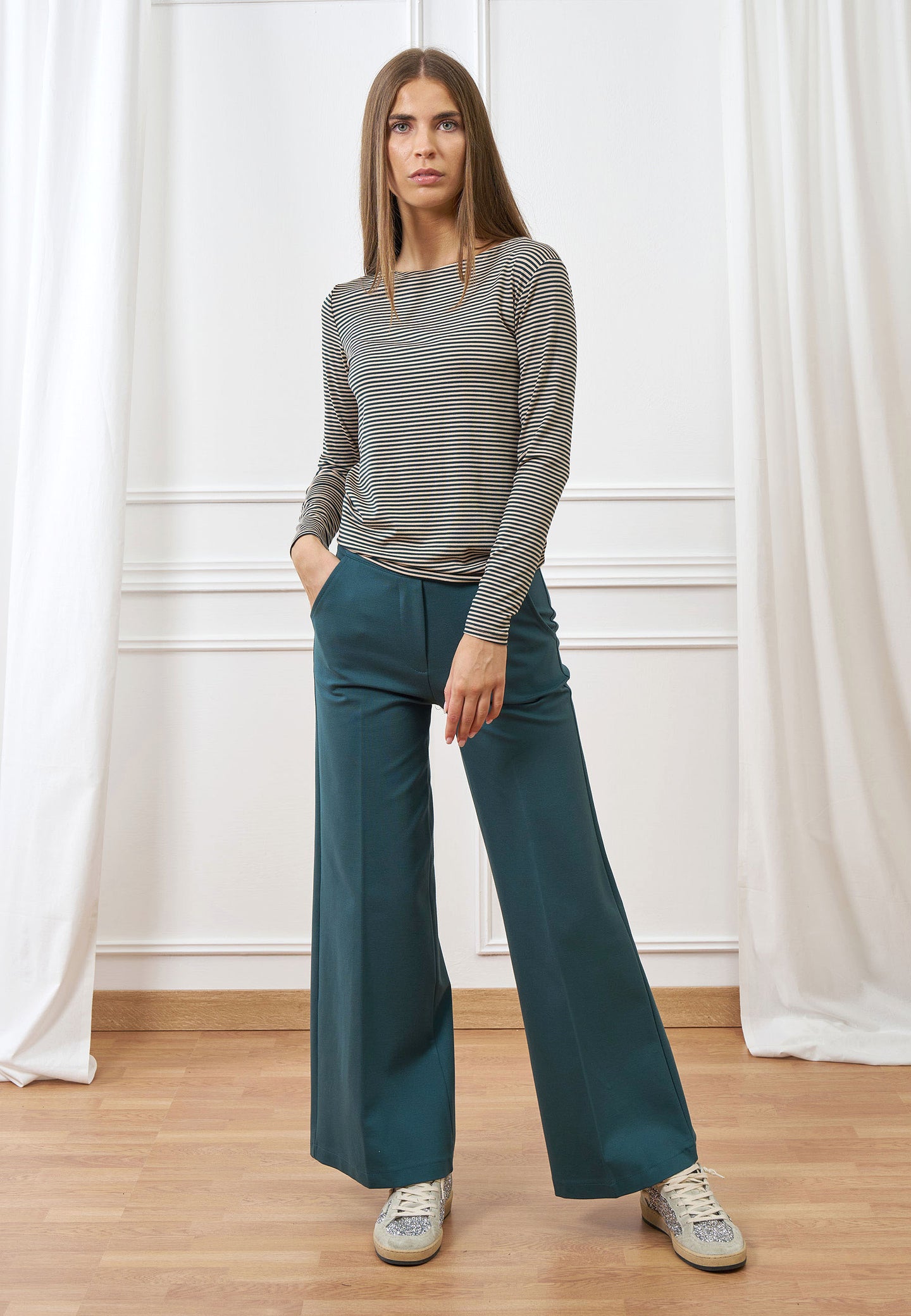 Pantalone palazzo in punto milano