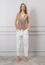 Gilet gessato foderato