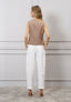 Gilet gessato foderato