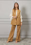Gilet lungo doppiopetto