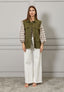 Cappotto smanicato sahariano