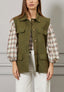 Cappotto smanicato sahariano