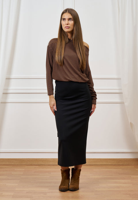 Gonna midi longuette