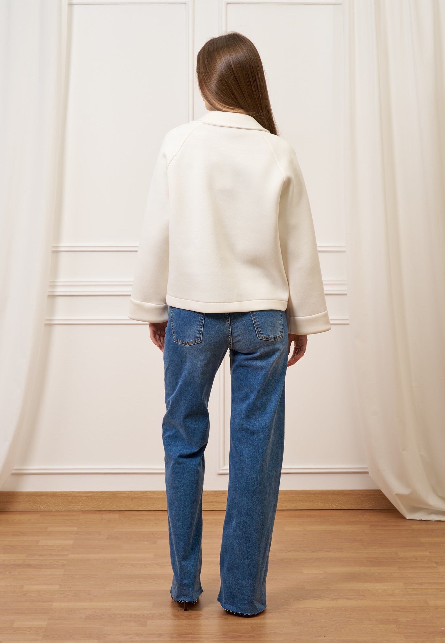 Cappotto accoppiato con tasche