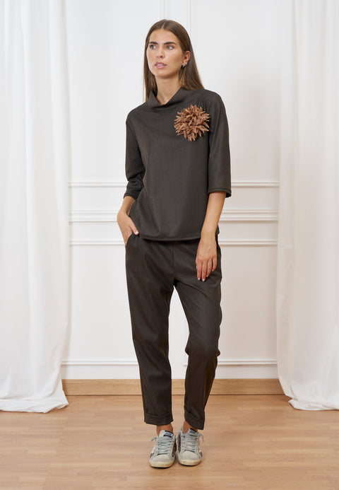 Maglia con maniche tre quarti