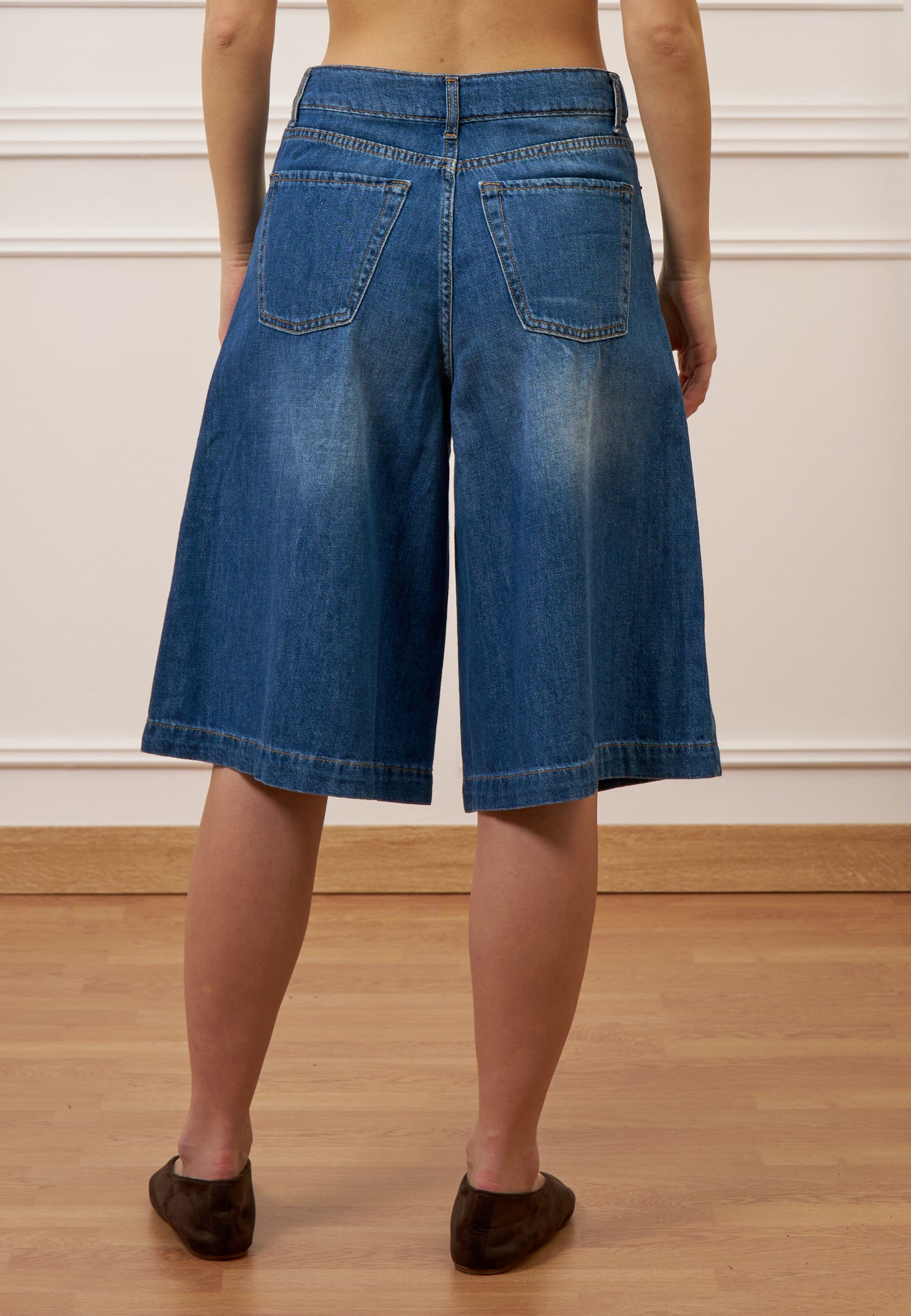 Bermuda ampio in jeans - JEANS