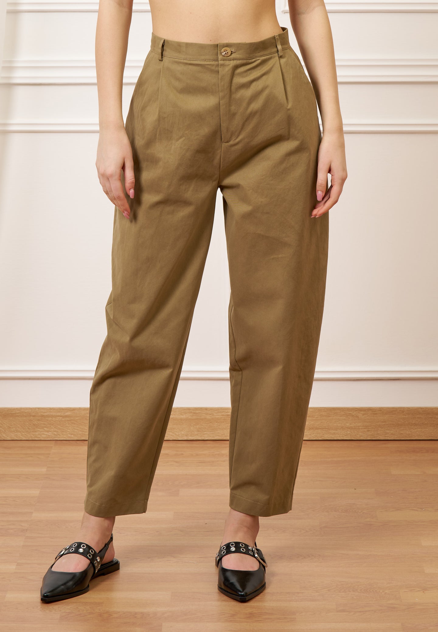 Pantalone balloon con pinces - FANGO