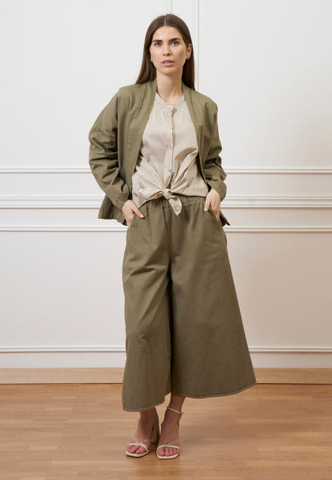 Pantalone gonna in gabardina - MILITARE