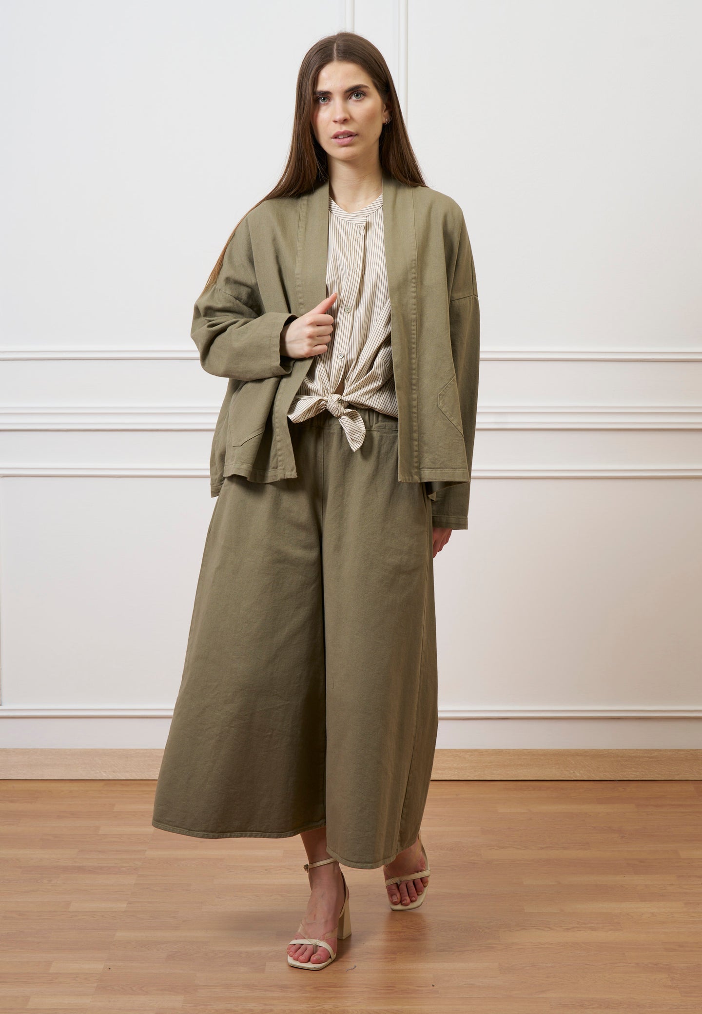 Pantalone gonna in gabardina - MILITARE