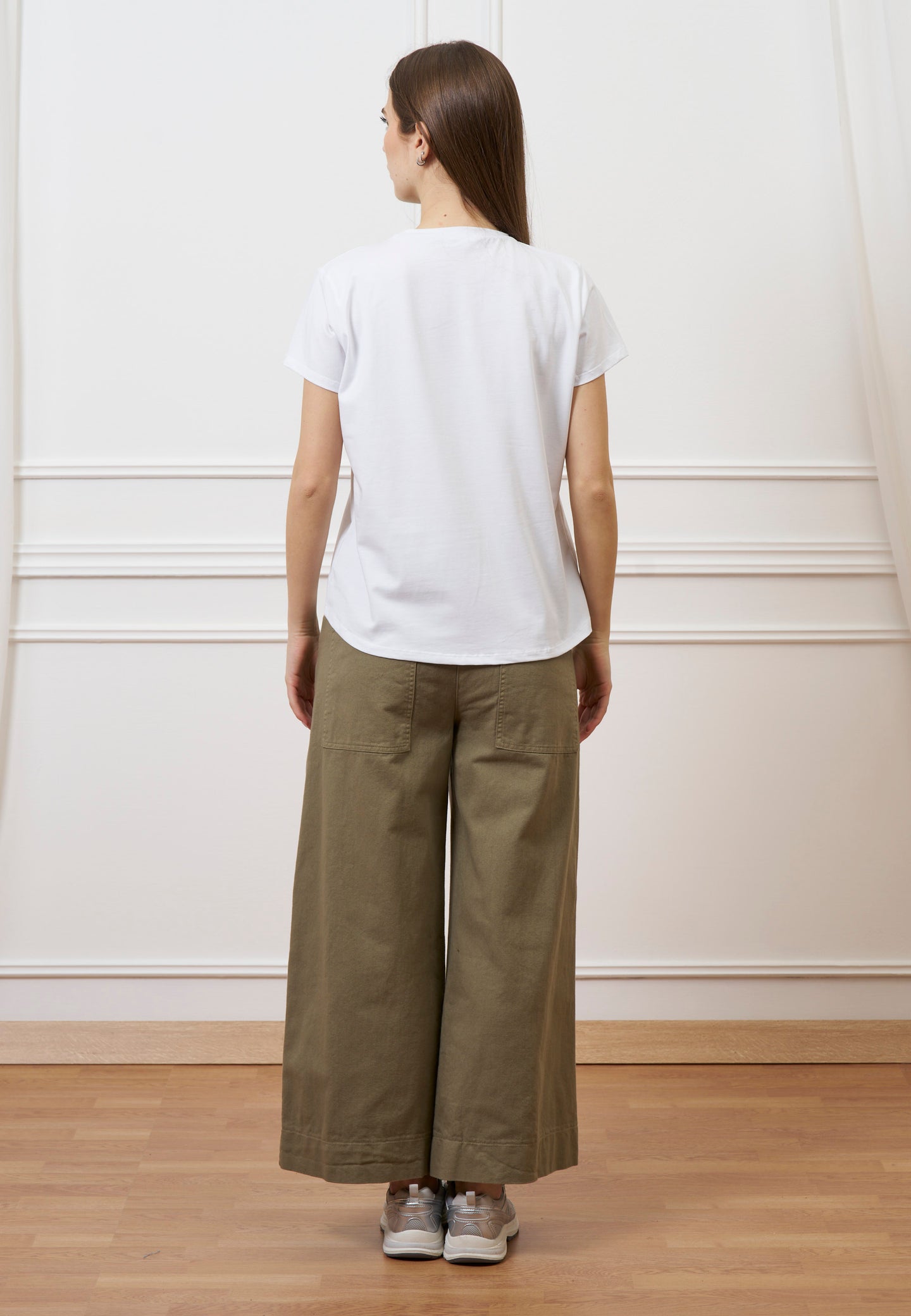 Pantalone cropped in gabardina - MILITARE