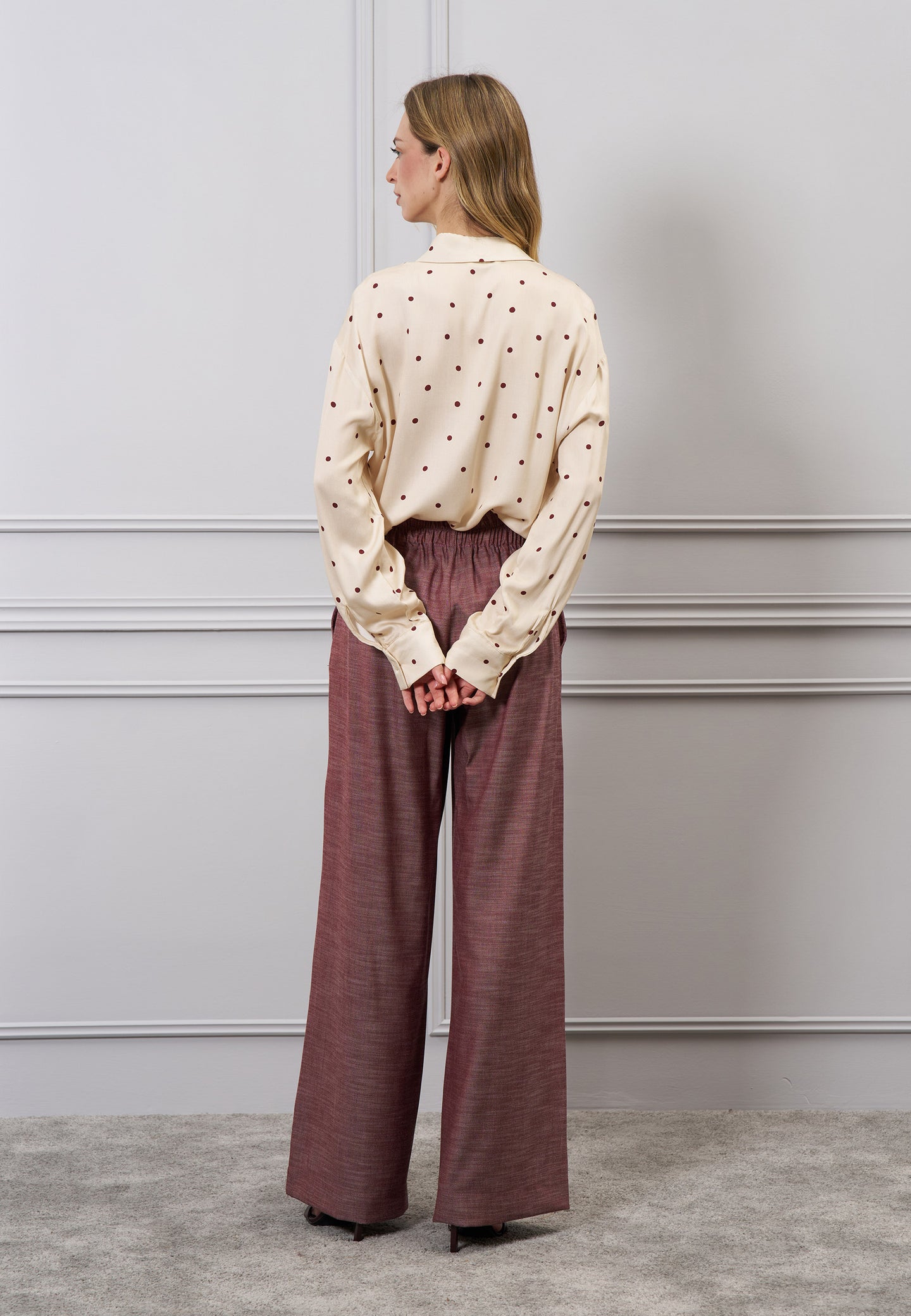 Pantalone ampio fiammato