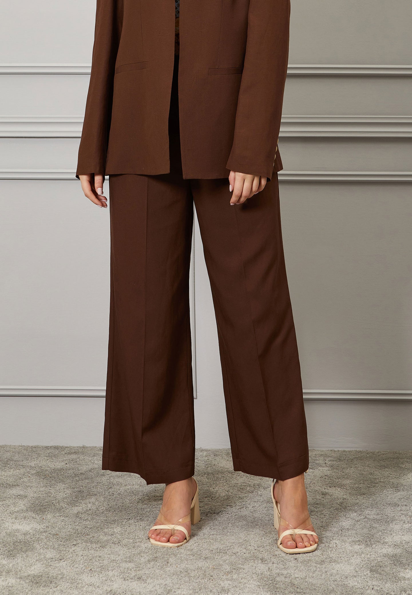 Pantalone gamba ampia