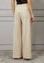 Pantalone gessato coulisse vita