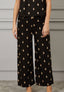 Pantalone lino ricamato