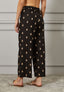 Pantalone lino ricamato