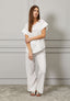 Pantalone lungo misto lino