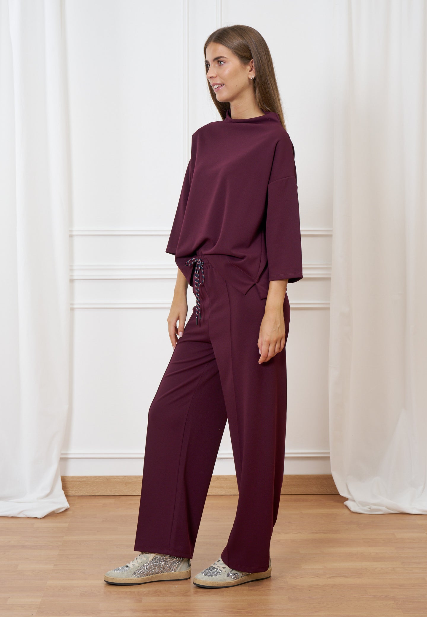 Pantalone palazzo coulisse vita