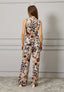 Pantalone palazzo fantasia fiori