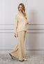 Pantalone palazzo in maglia