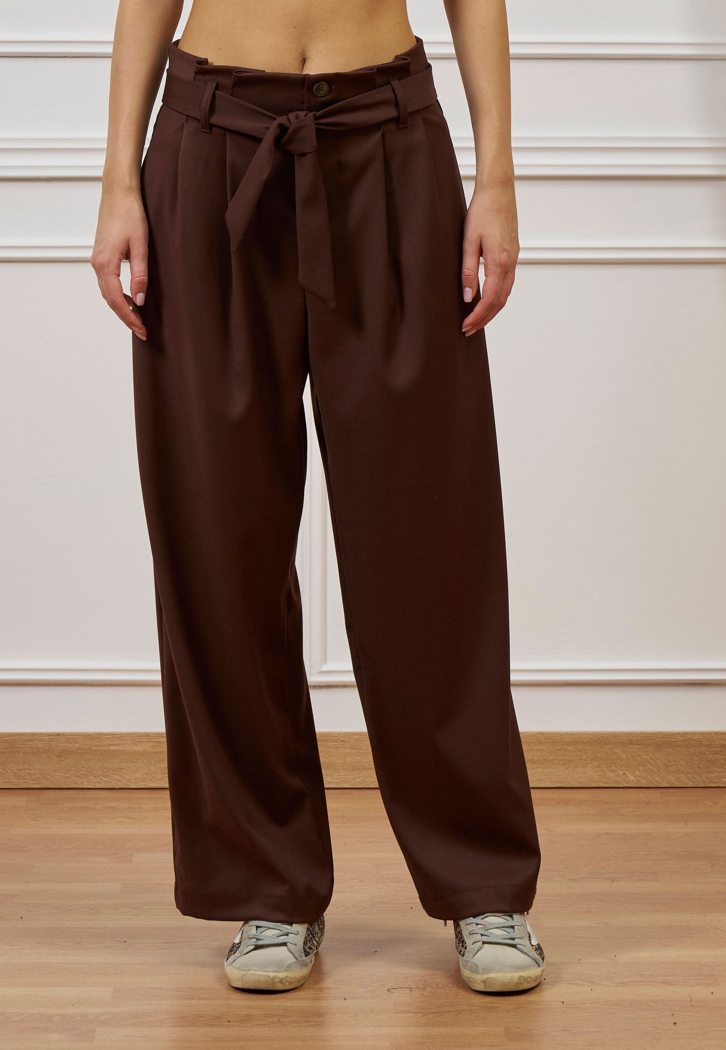 Pantalone rouches ampio