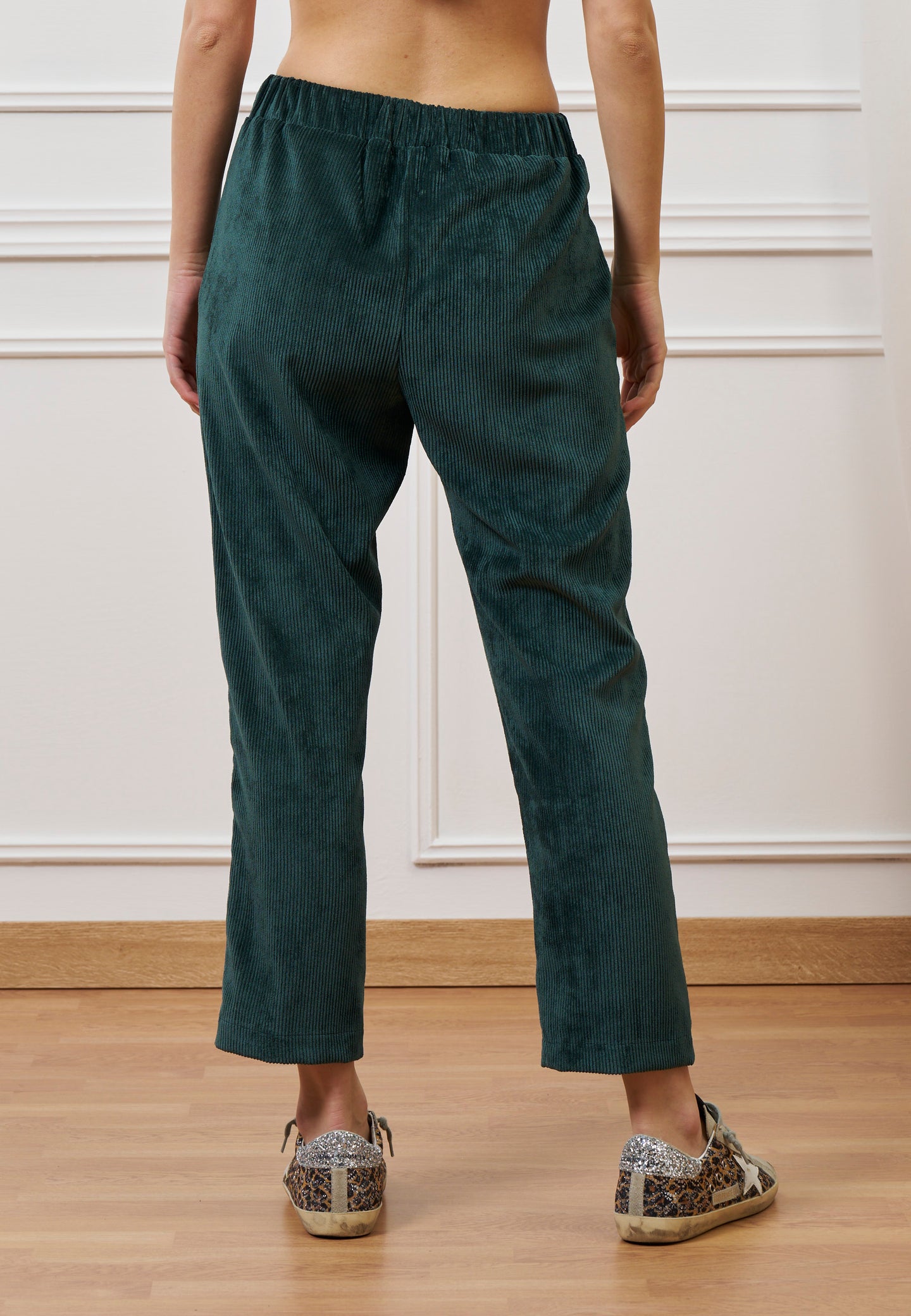 Pantalone sigaretta velluto