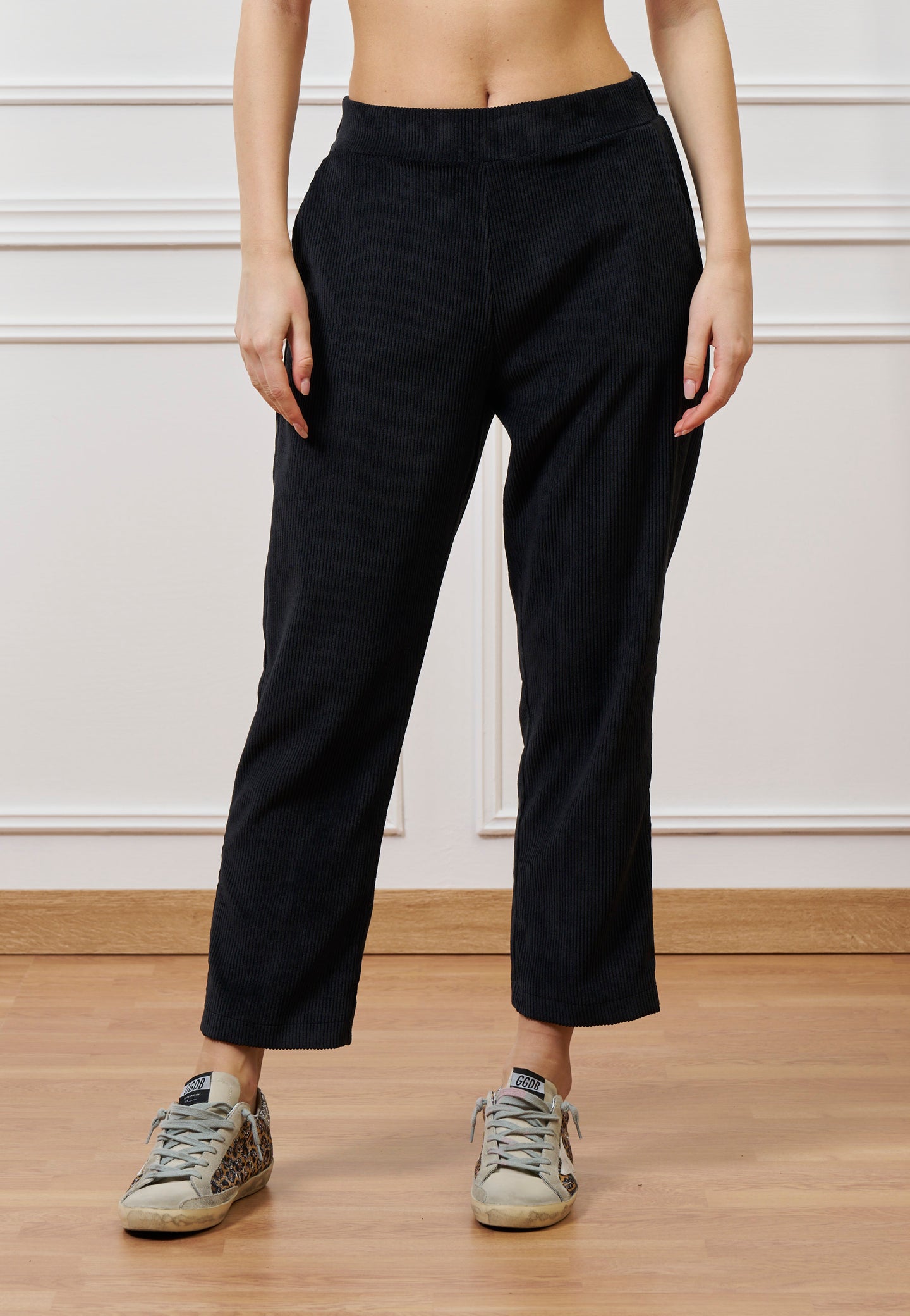 Pantalone sigaretta velluto